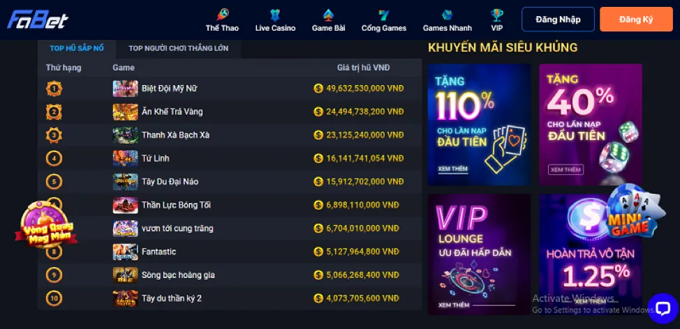 Trải nghiệm slot mượt mà trên di động với vn98 win